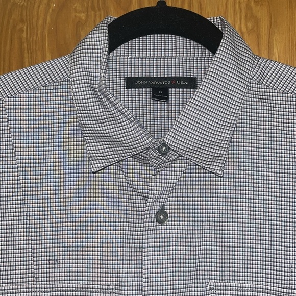 John Varvatos Gray Casual Button Down Shirt - Picture 2 of 7